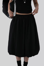 Pumpkin Nylon Skirt