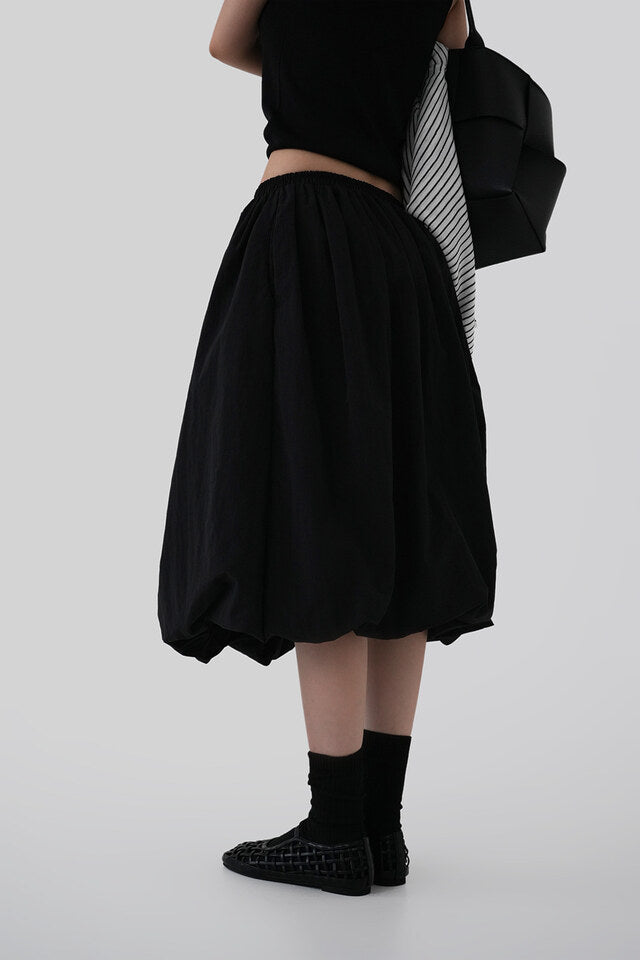 Pumpkin Nylon Skirt