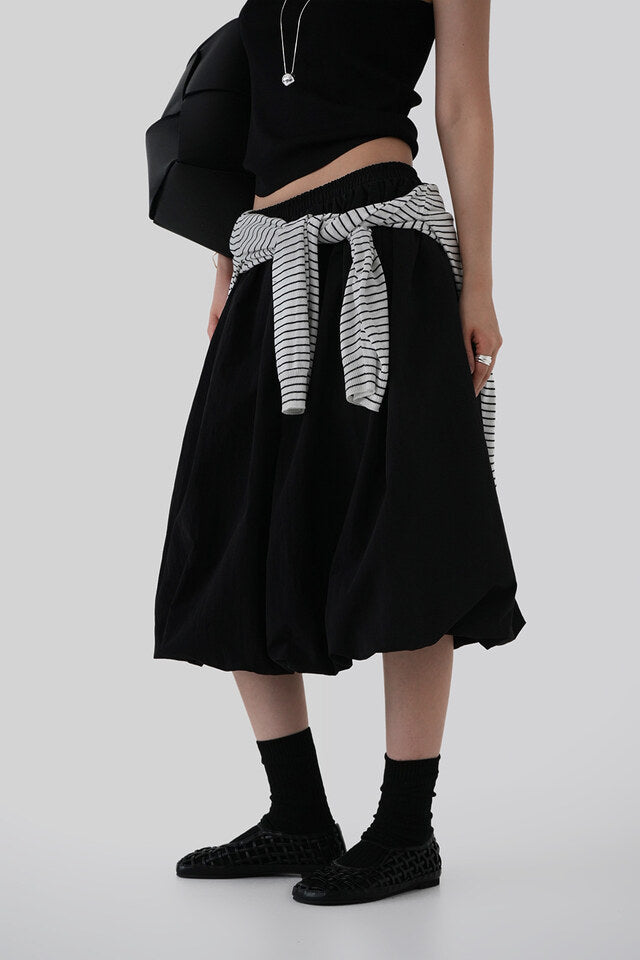 Pumpkin Nylon Skirt