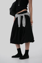 Pumpkin Nylon Skirt