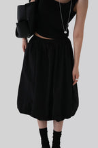Pumpkin Nylon Skirt
