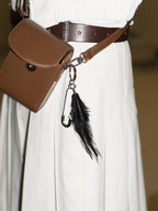 [ HANDMADE ] Ourpierre Feather Keyring