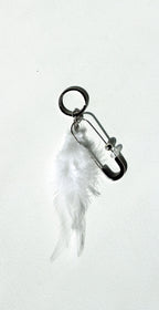 [ HANDMADE ] Ourpierre Feather Keyring