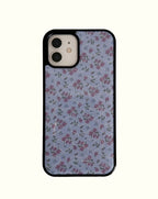 [ Pre-order ] Purple Heart Flower Phone Case