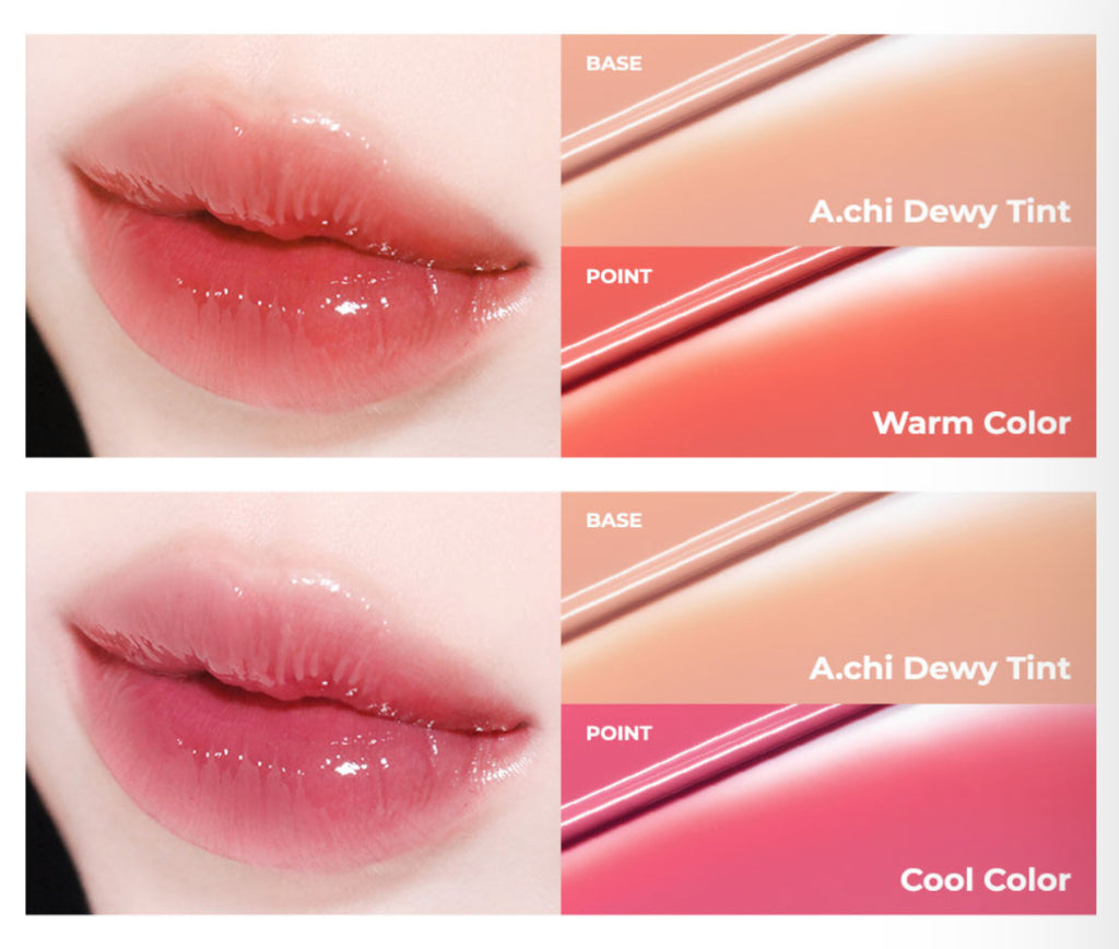 [ 韓國化妝師同款 Pre-order ] A.chi 🫦保濕水光唇釉 Dewy Tint