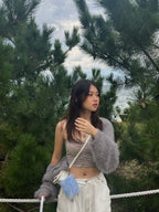 [ 現貨 ] Badee 2 Side Tube Top White