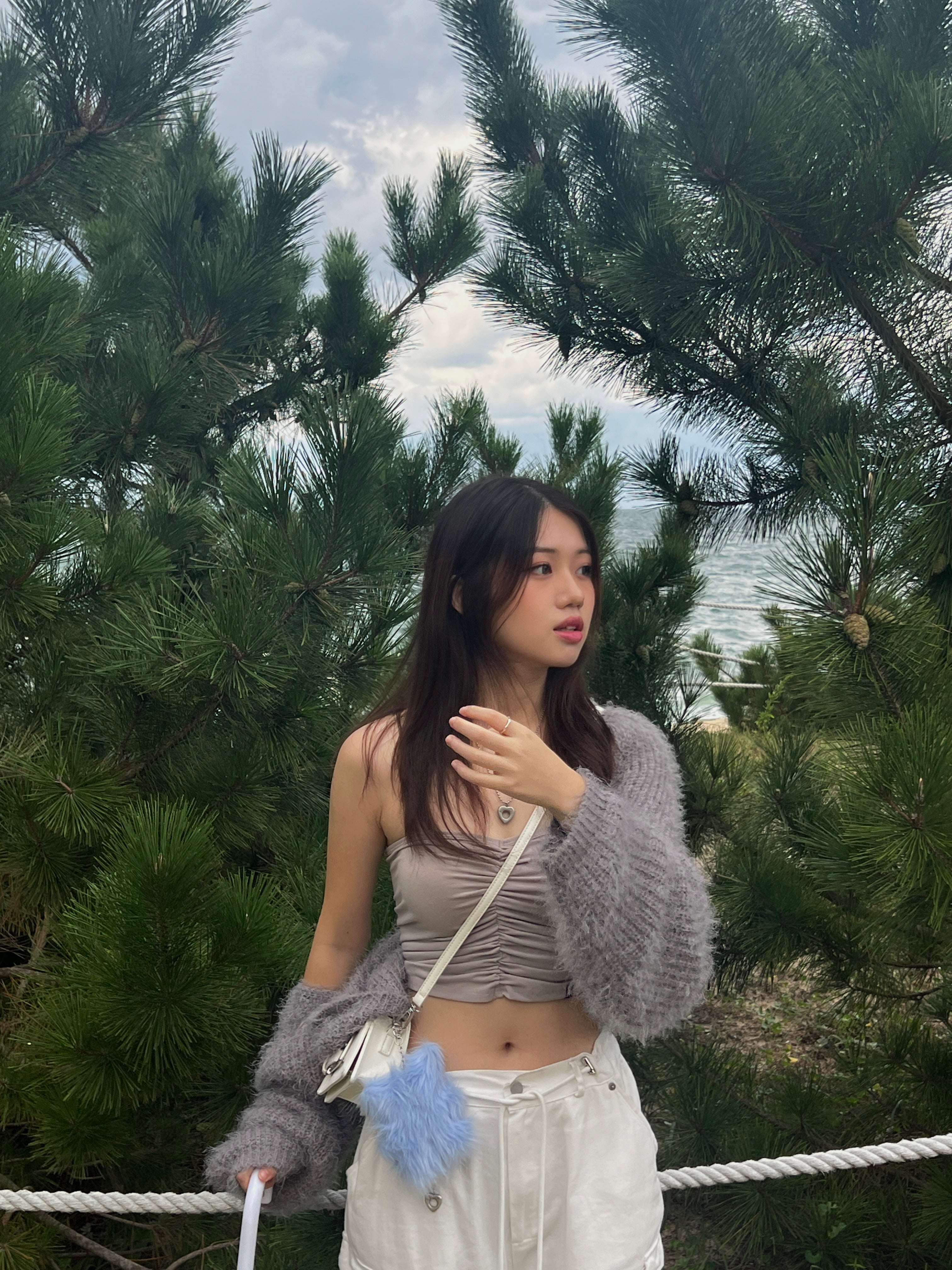 [ 現貨 ] Badee 2 Side Tube Top White