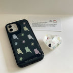 [ Pre-order ] Pastel Cat Confetti Epoxy Phonce Case