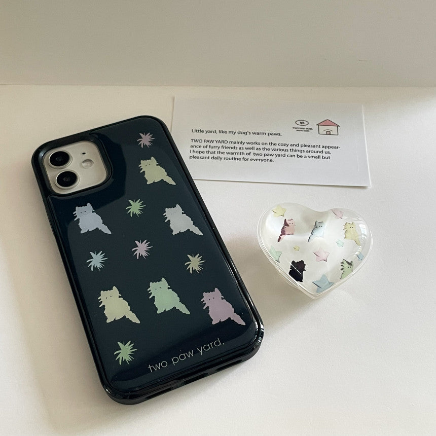 [ Pre-order ] Pastel Cat Confetti Epoxy Phonce Case