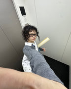 [ Pre-order ] Freaky Stud Leather Messenger Bag