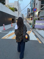 [ Pre-order ] Freaky Stud Leather Messenger Bag