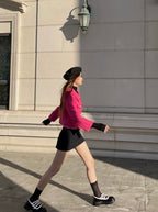 [ KR0335 ] Bite me mid waist skort