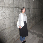 [ Pre-order ] Freaky Stud Leather Messenger Bag