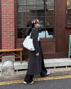 [ Pre-order ] Freaky Stud Leather Messenger Bag