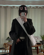 [ Pre-order ] Freaky Stud Leather Messenger Bag