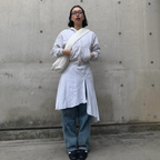 [ Pre-order ] Freaky Stud Leather Messenger Bag