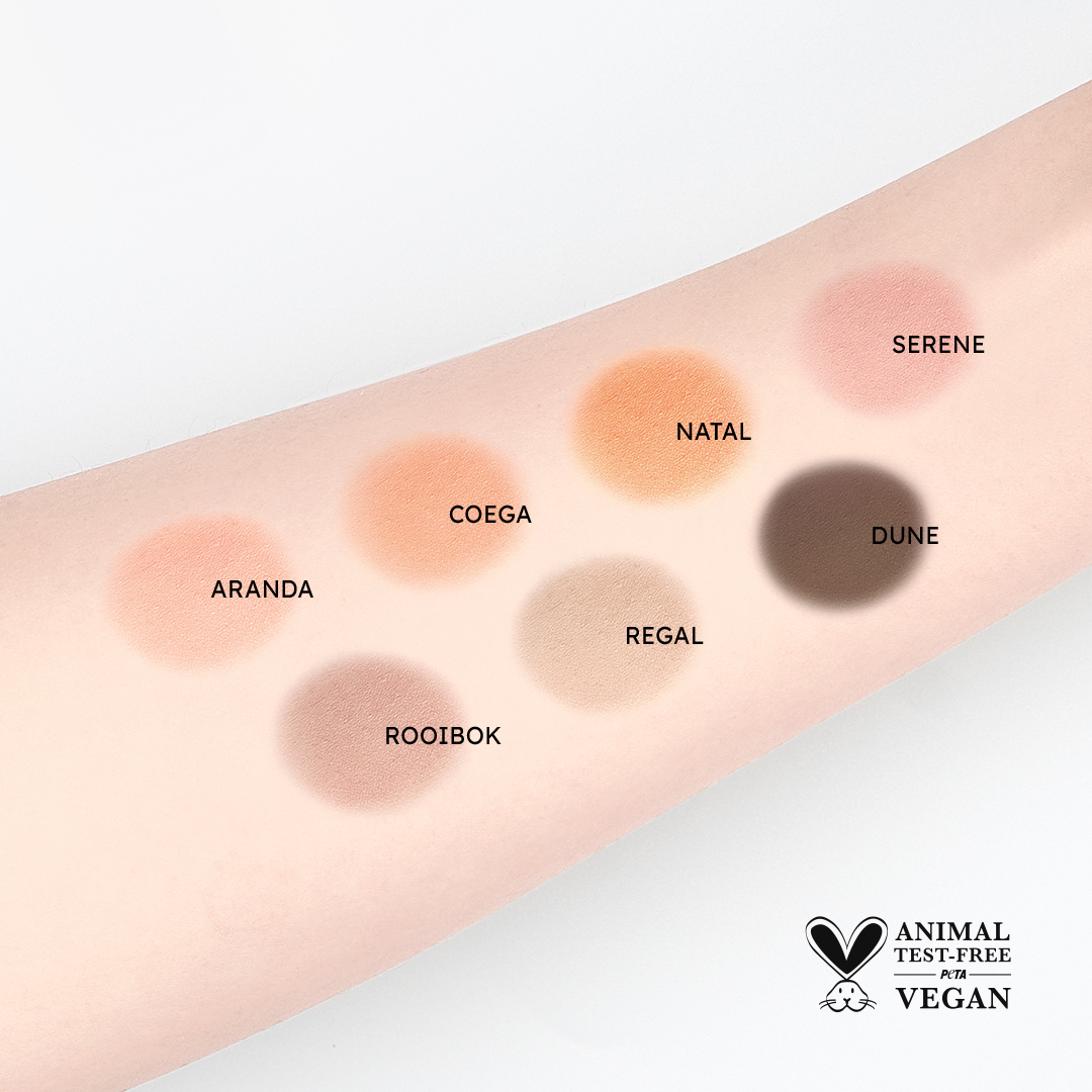 [ 🆕 pre-order ] Vegan Super Shine Eyeshadow 7 colours