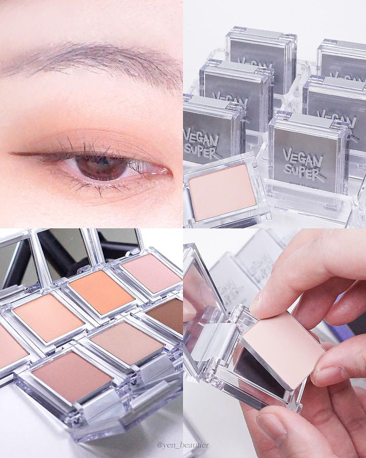 [ 🆕 pre-order ] Vegan Super Shine Eyeshadow 7 colours