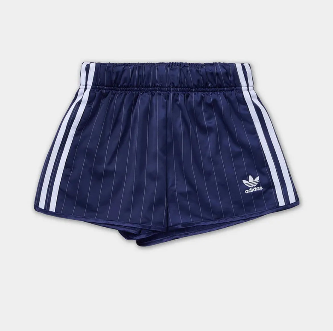 [ Pre-order ] Adidas 短版 핀스트라이프 새틴 숏 팬츠 ( M啡色有現貨 )