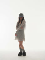 [ Pre-order ] Soft Bell Knit Light Grey