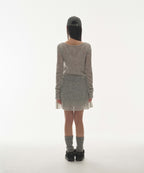 [ Pre-order ] Soft Bell Knit Light Grey