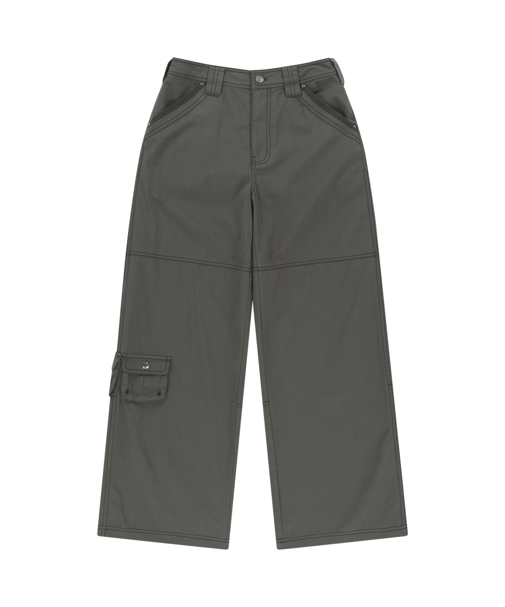[ Pre-order ] Snap Work Pants