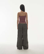 [ Pre-order ] Snap Work Pants