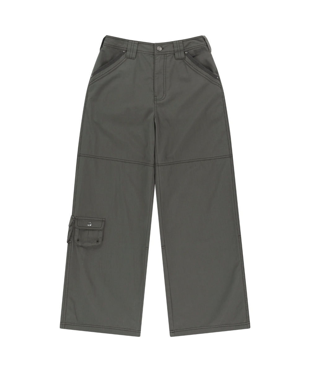 [ Pre-order ] Snap Work Pants