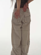 [ Pre-order ] Snap Work Pants