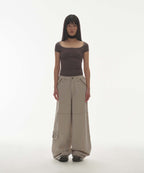 [ Pre-order ] Snap Work Pants