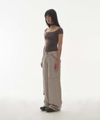 [ Pre-order ] Snap Work Pants