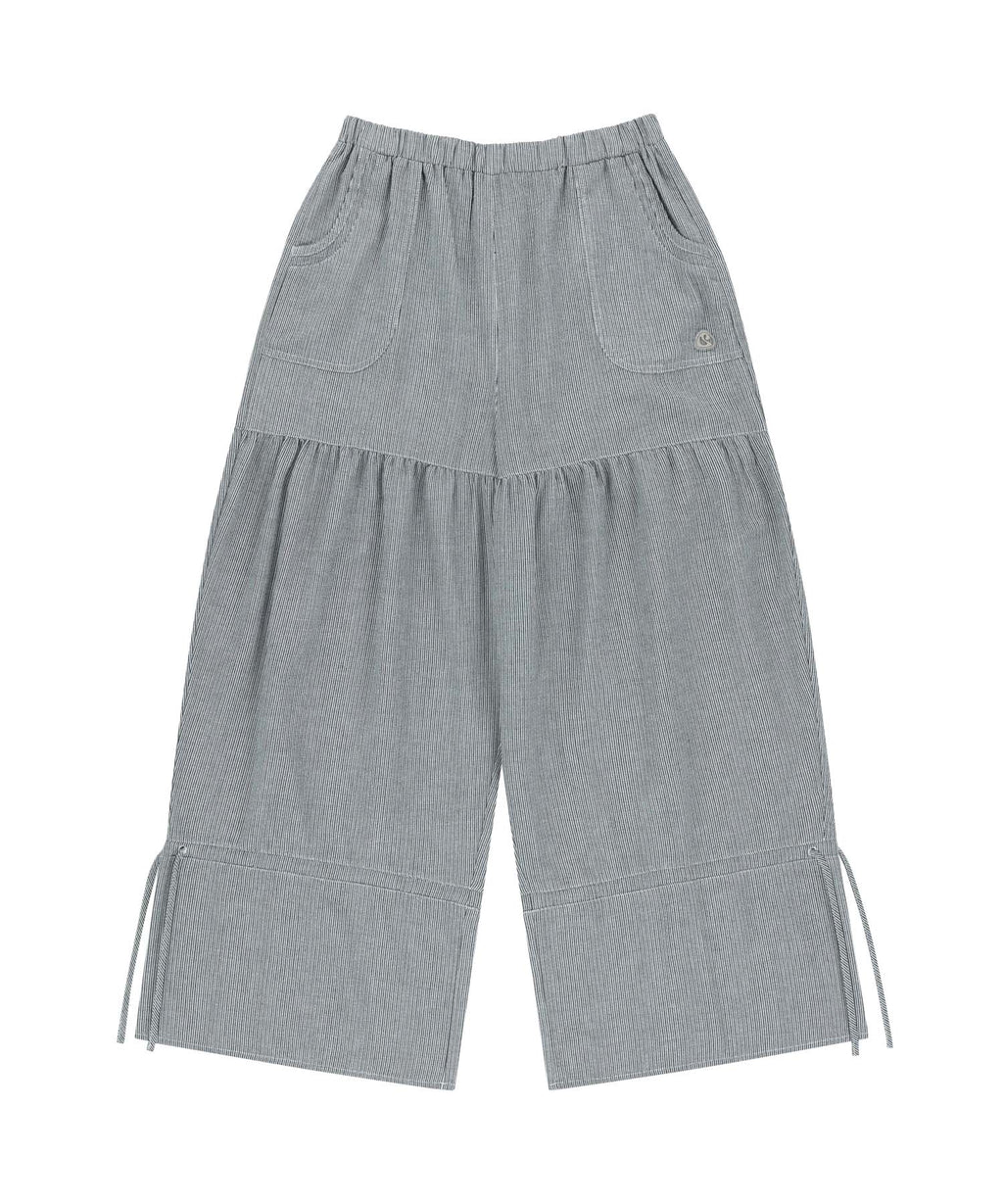 [ Pre-order ] Shirring Rouch Pants