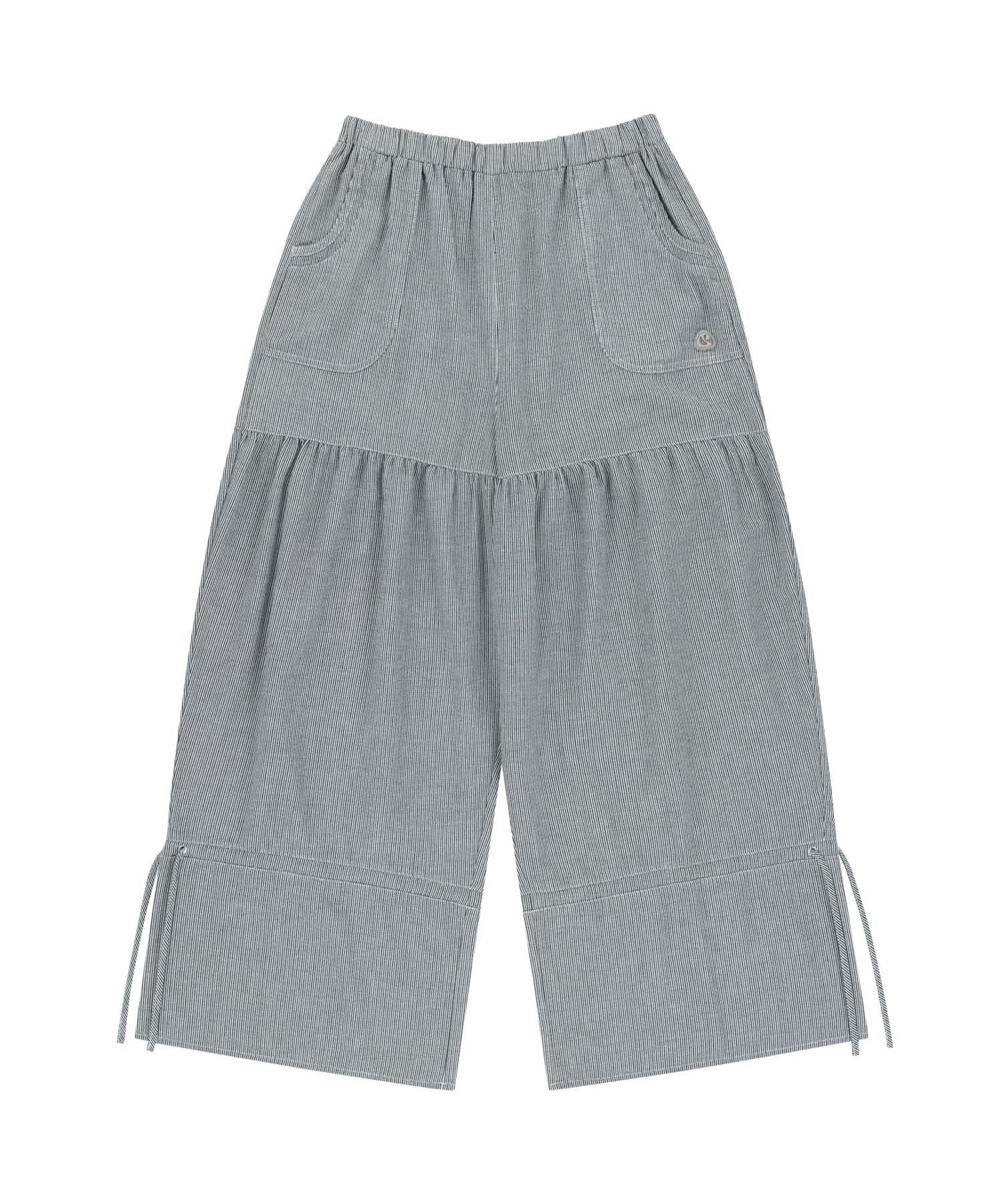 [ Pre-order ] Shirring Rouch Pants