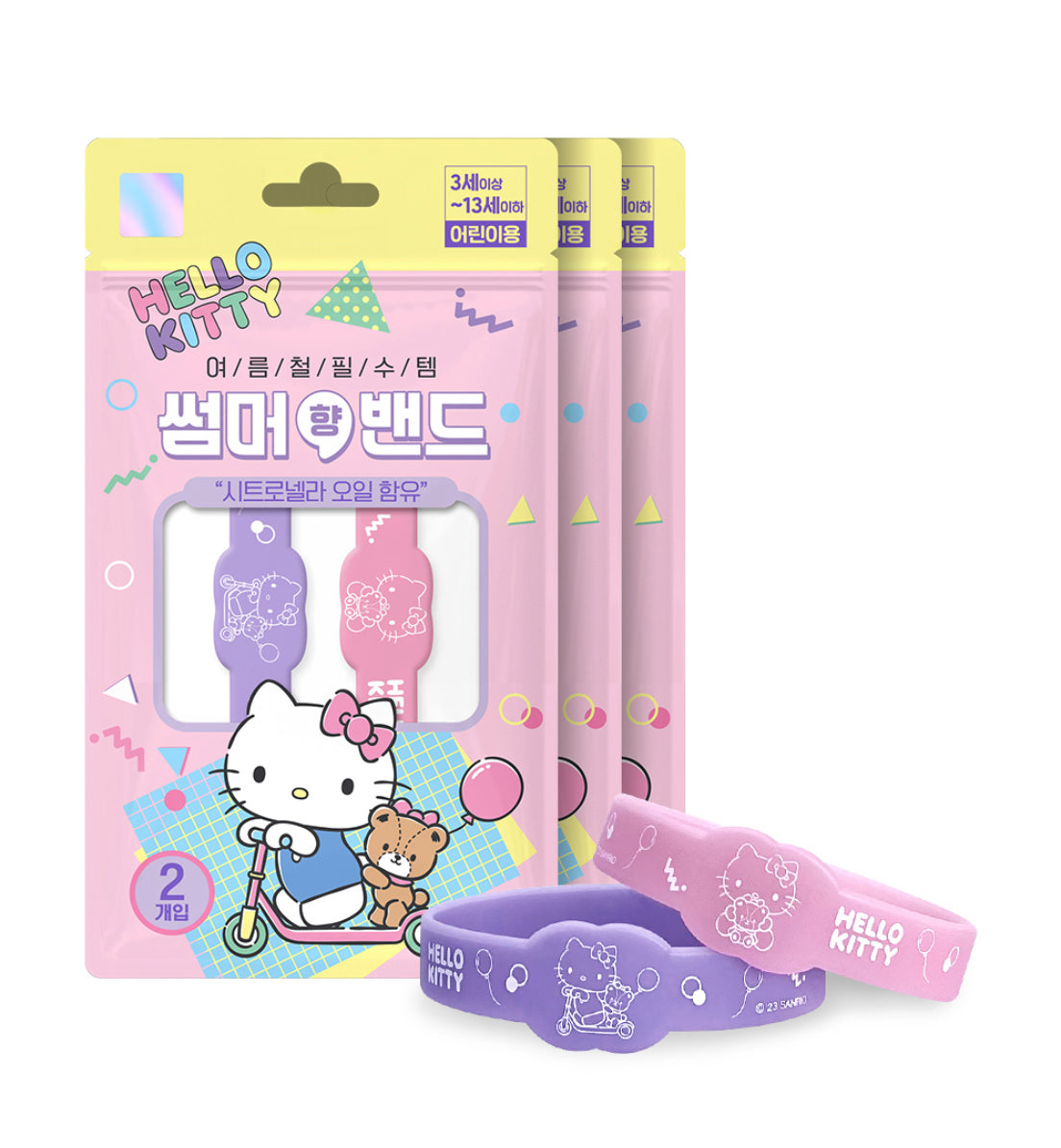 [ 韓國直送🇰🇷 ] Sanrio Chiikawa 防蚊手帶 ( 1包2條 )