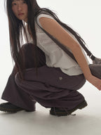 [ Pre-order ] Shirring Rouch Pants