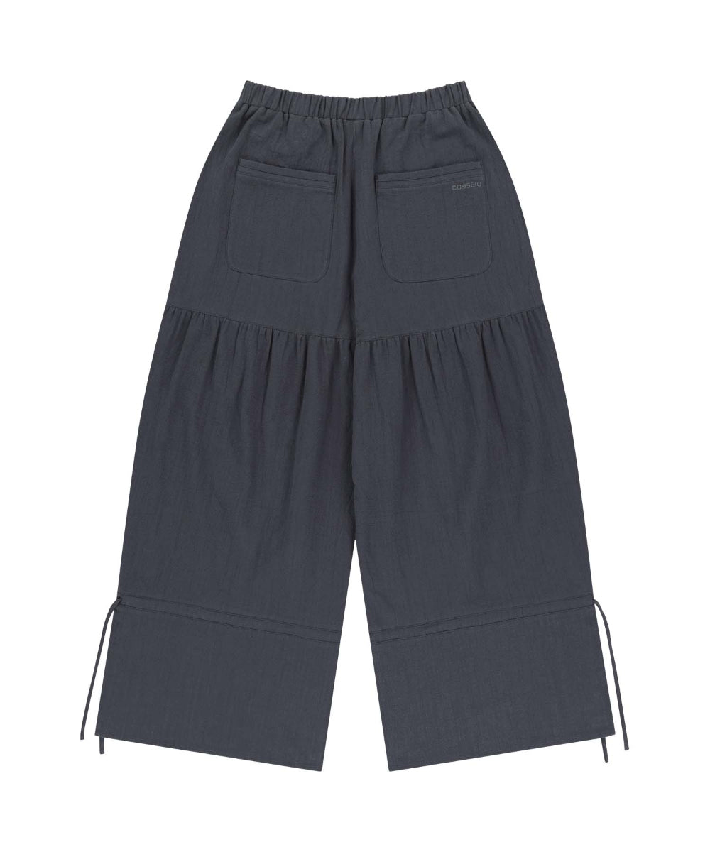 [ Pre-order ] Shirring Rouch Pants