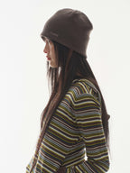 [ Pre-order ] Dual Simple Beanie Charcoal