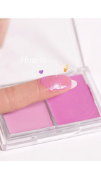 [ 店主極推 - 現貨 ] QUA-T 光澤保濕胭脂高光盤✨Glow Melting Palette