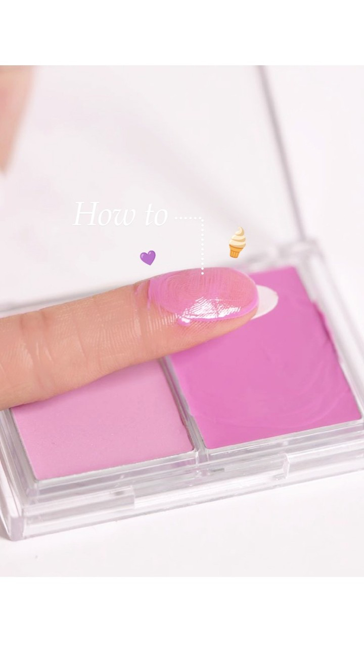 [ 店主極推 - 現貨 ] QUA-T 光澤保濕胭脂高光盤✨Glow Melting Palette
