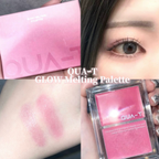 [ 店主極推 - 現貨 ] QUA-T 光澤保濕胭脂高光盤✨Glow Melting Palette