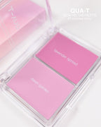 [ 店主極推 - 現貨 ] QUA-T 光澤保濕胭脂高光盤✨Glow Melting Palette