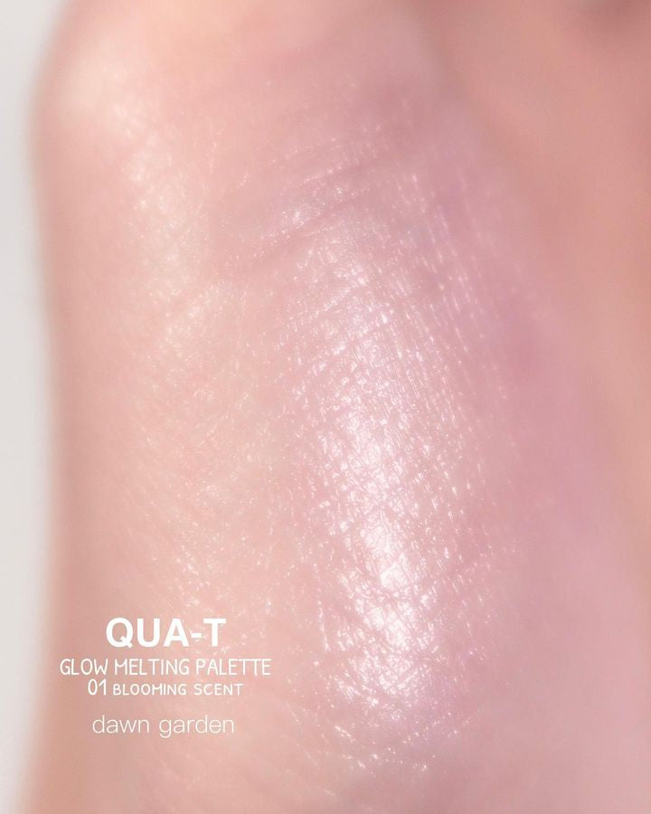 [ 店主極推 - 現貨 ] QUA-T 光澤保濕胭脂高光盤✨Glow Melting Palette