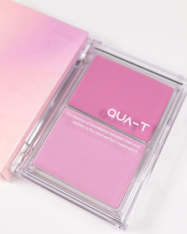 [ 店主極推 - 現貨 ] QUA-T 光澤保濕胭脂高光盤✨Glow Melting Palette