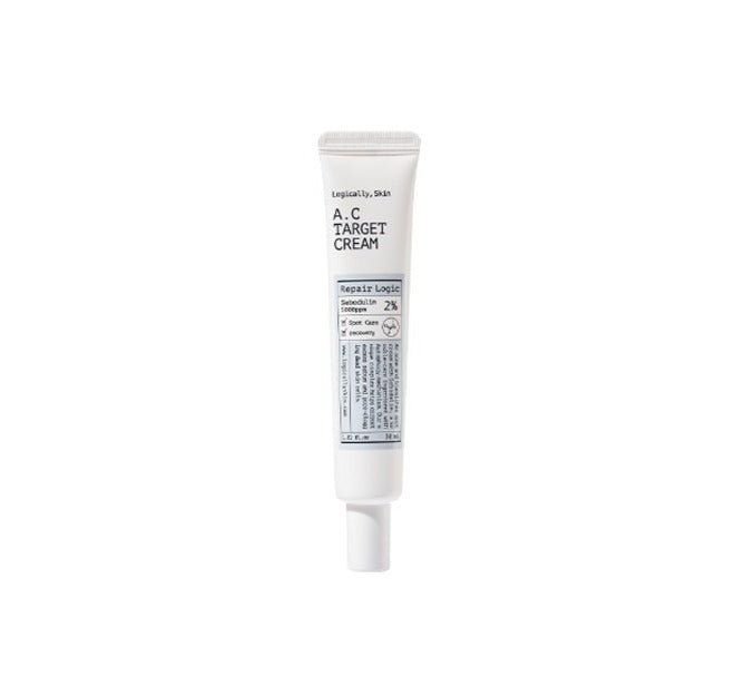 [ 現貨 ] Logically, Skin 抗痘消炎水潤修護霜 ( 清爽溫和 ) A.C Target Cream