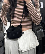 [ Pre-order ] Haze Mini Cross Hello Kitty Black