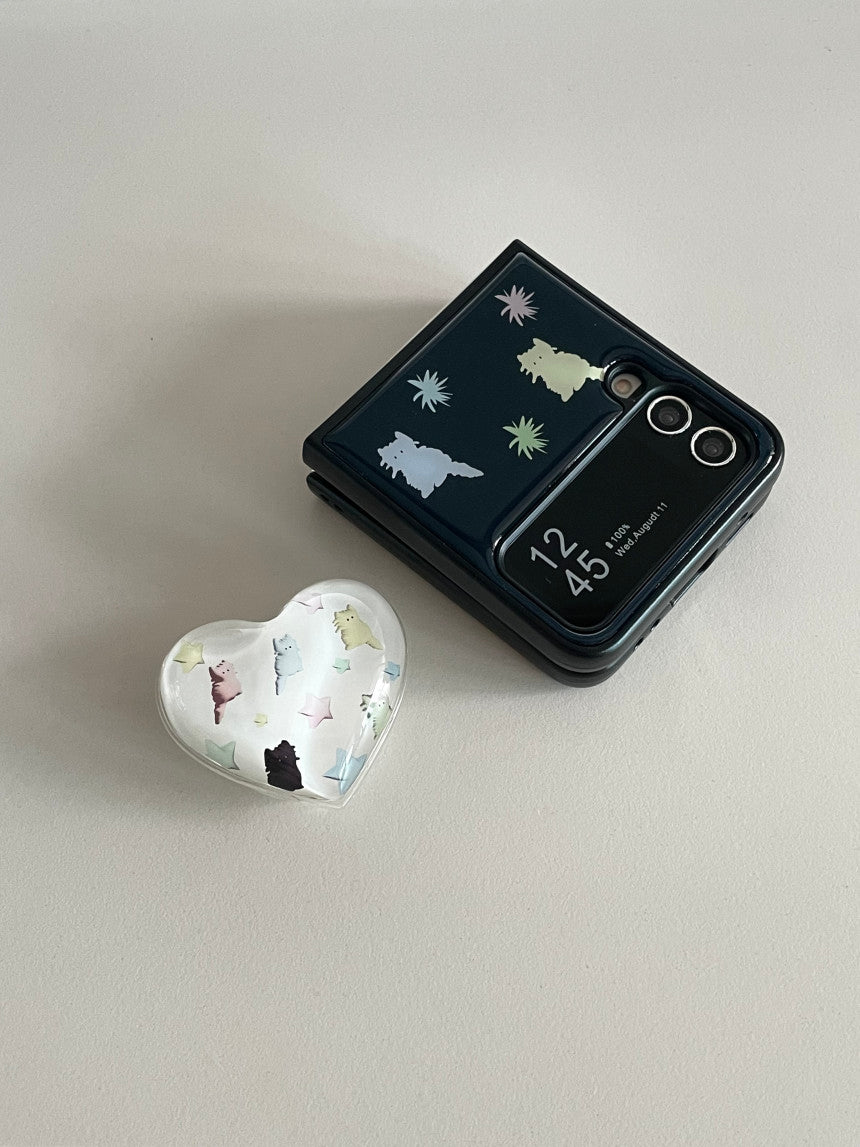 [ Pre-order ] Pastel Cat Confetti Epoxy Phonce Case