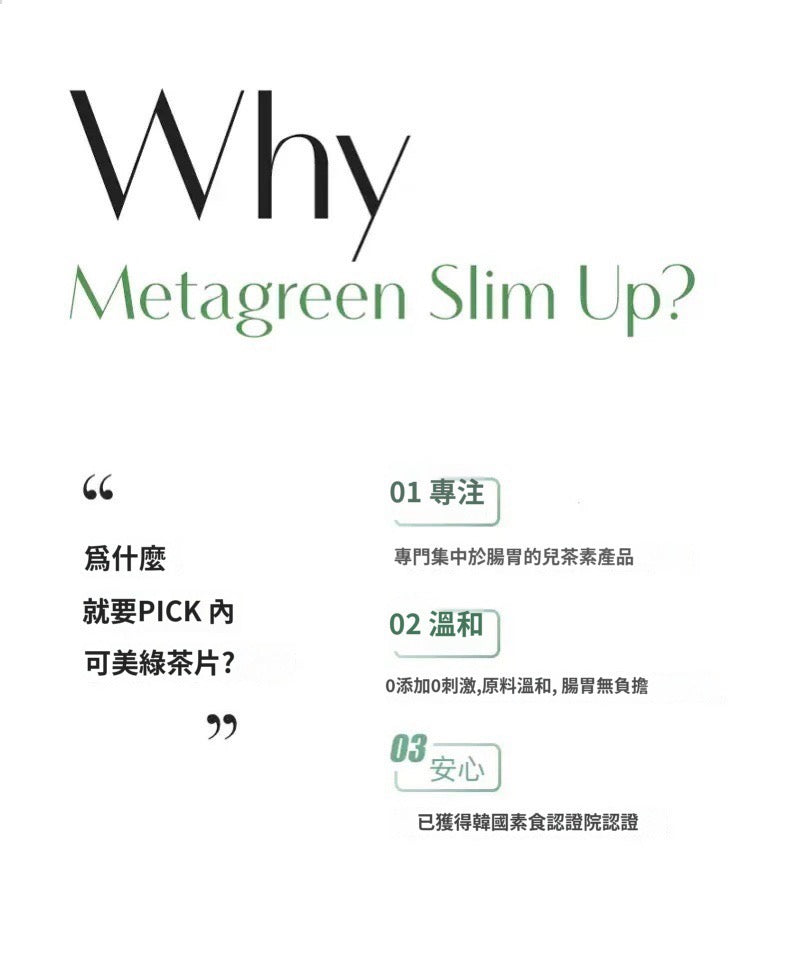 [ 來港中 ] Vitalbeautie 💚 阻斷油脂形成綠茶片 Body Fat Control ( 30日 )
