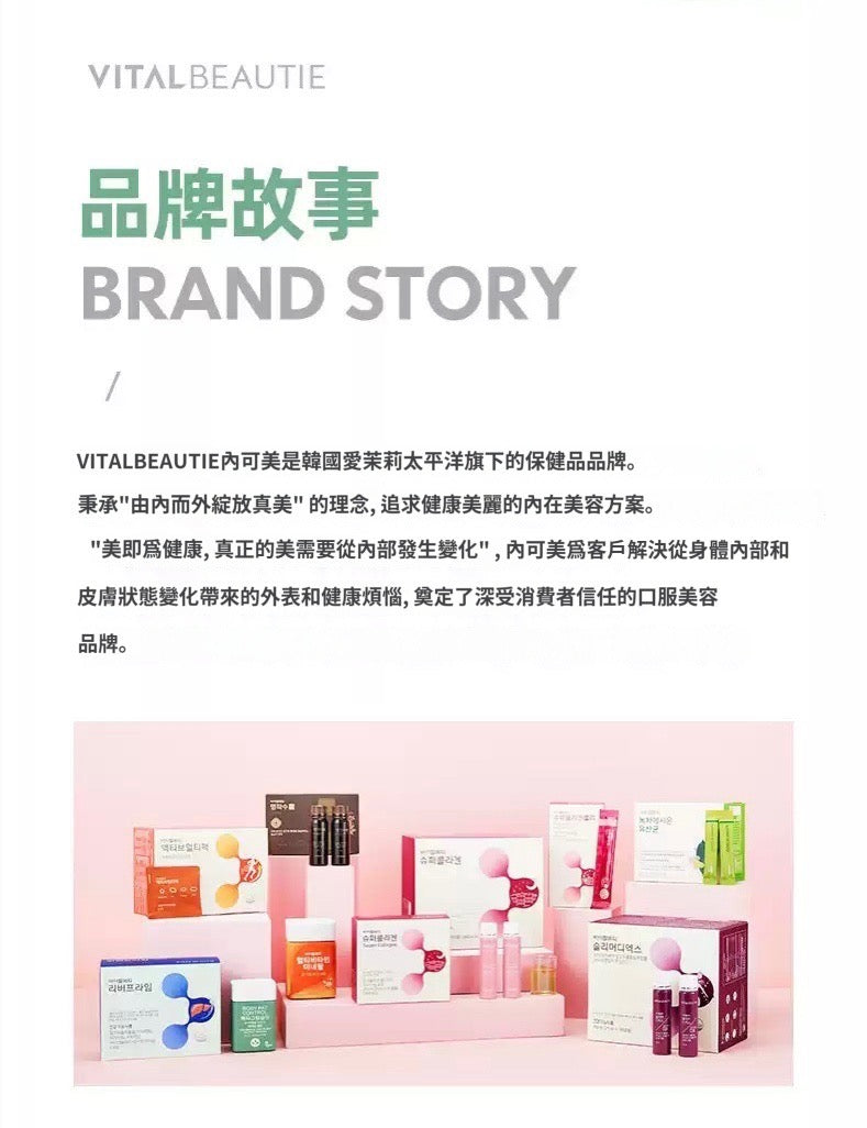 [ 來港中 ] Vitalbeautie 💚 阻斷油脂形成綠茶片 Body Fat Control ( 30日 )