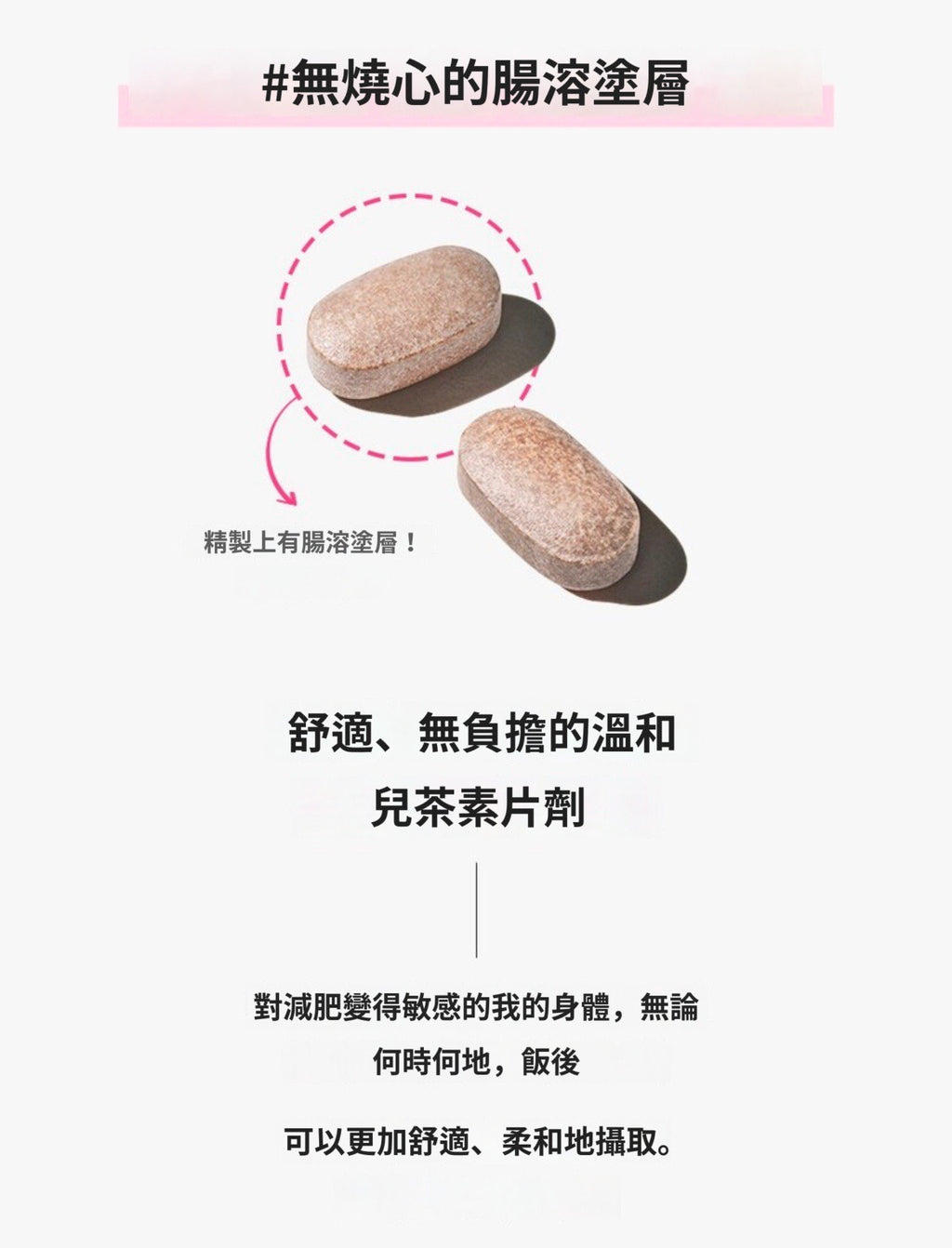 [ 來港中 ] Vitalbeautie 💚 阻斷油脂形成綠茶片 Body Fat Control ( 30日 )