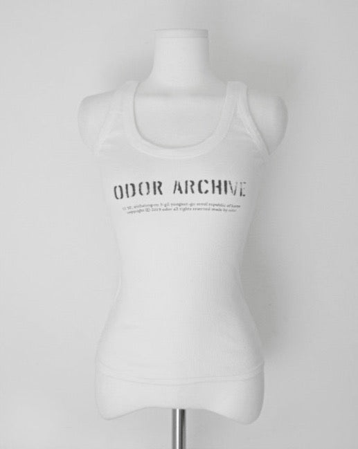 [ 已停產 ] ODOR Archive sleeveless